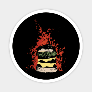 Hut Burger Magnet